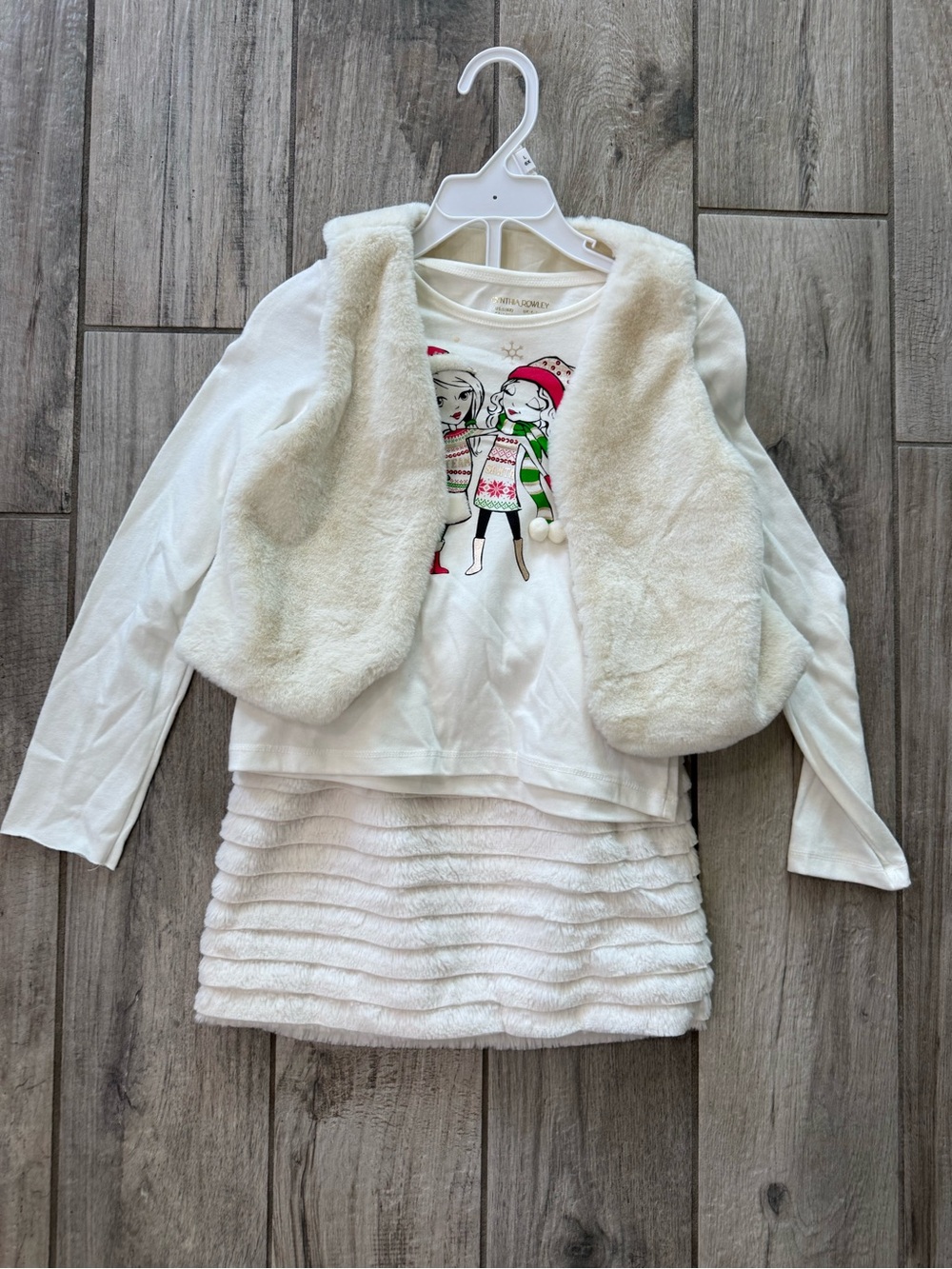Cynthia Rowley White Holiday set